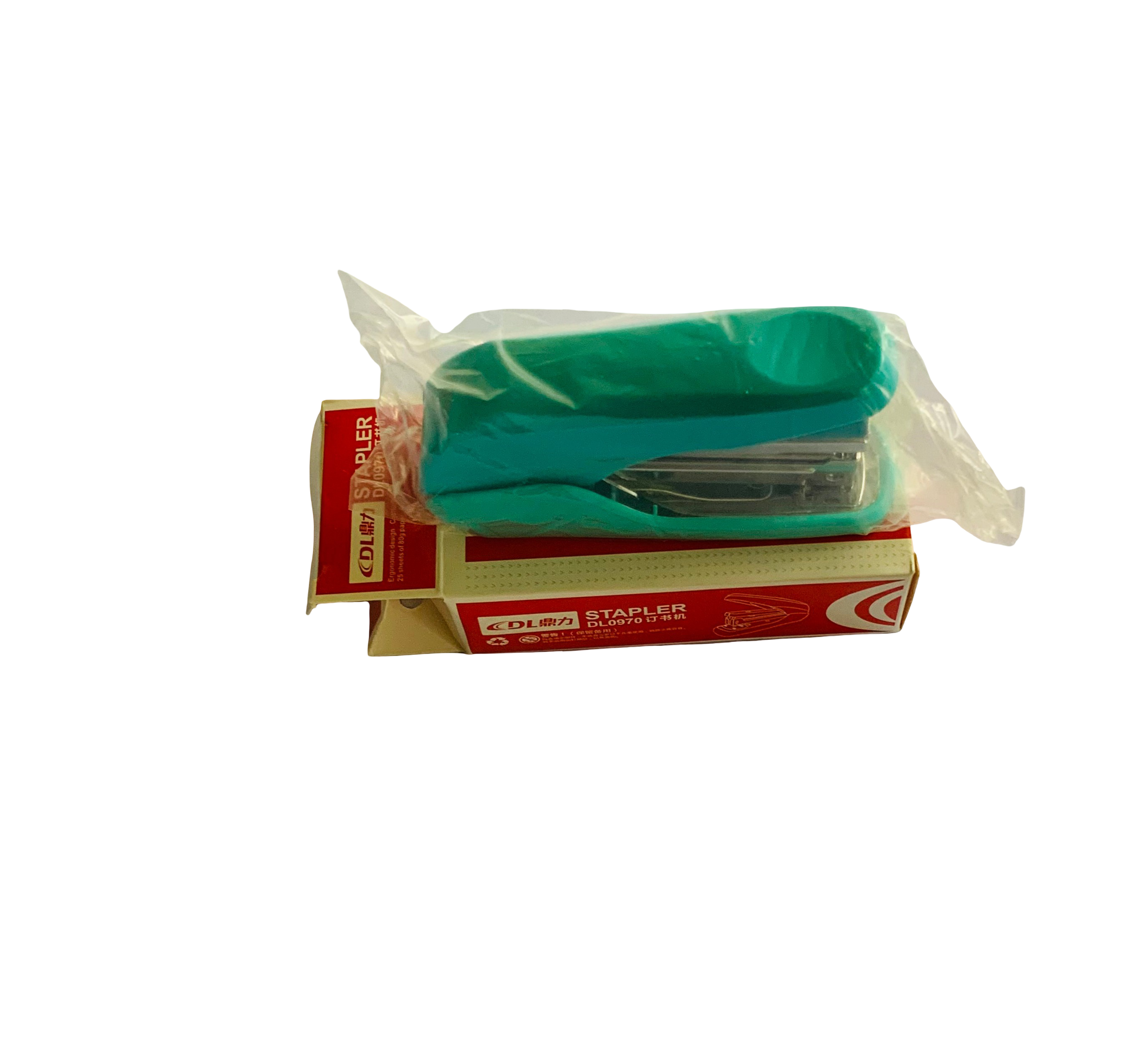 DL0970 Ergonomic stapler, office stapler, 25-sheet stapler, 24/6 staples, 26/6 staples, comfortable grip stapler, school stapler, desktop stapler