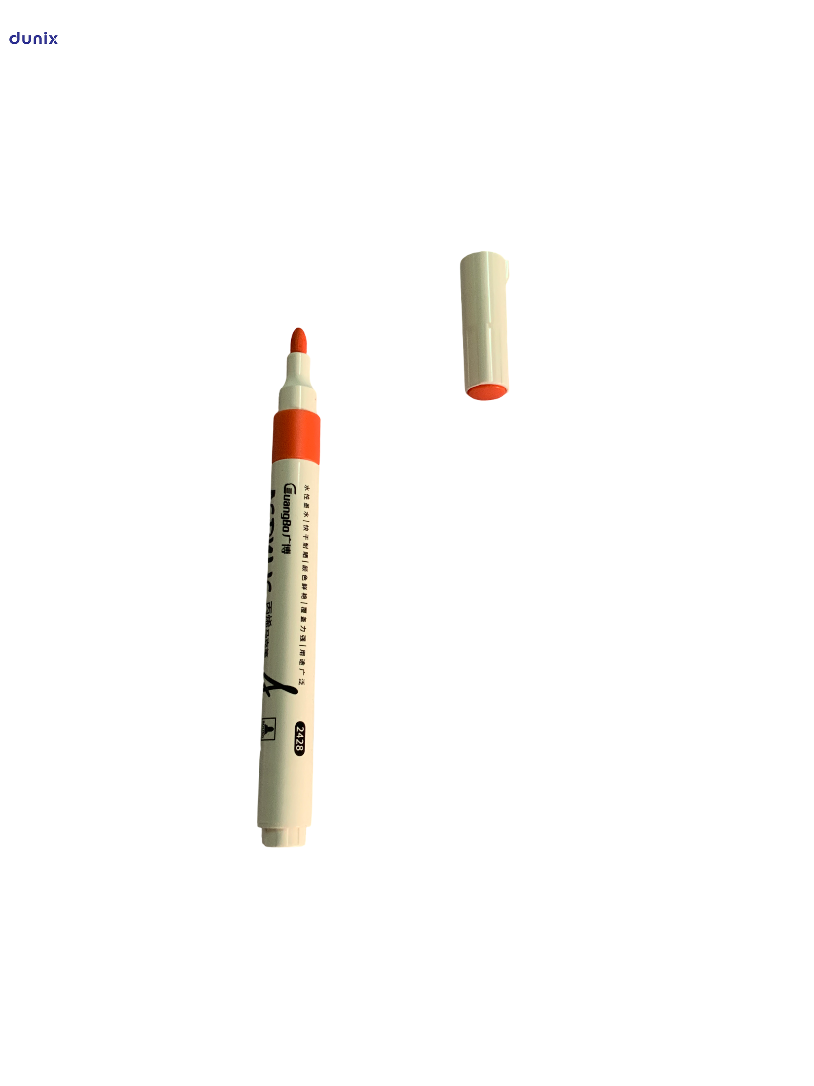 Guangbo H02248 Acrylic Marker 12 Colors Set  Permanent Acrylic Paint Marker Pens