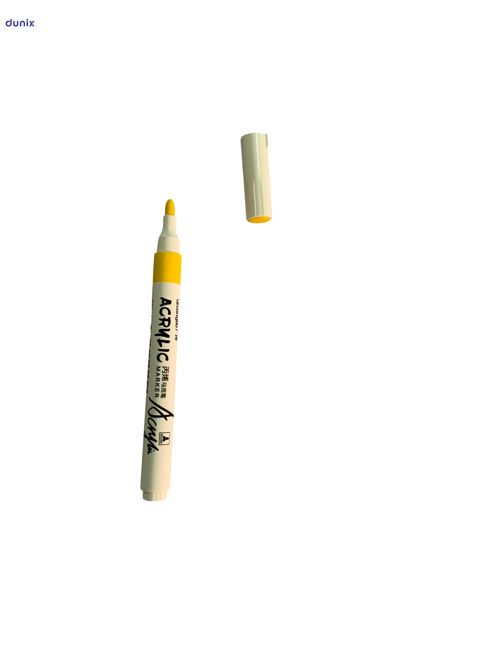 Guangbo H02248 Acrylic Marker 12 Colors Set  Permanent Acrylic Paint Marker Pens