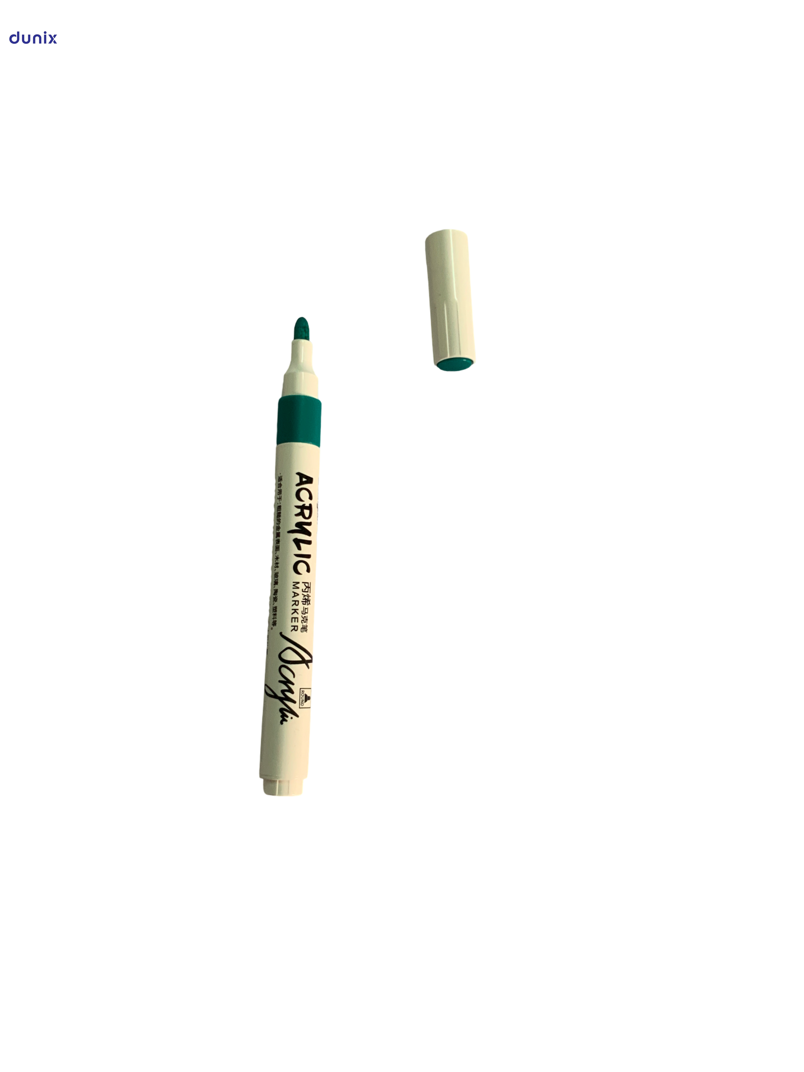 Guangbo H02248 Acrylic Marker 12 Colors Set  Permanent Acrylic Paint Marker Pens