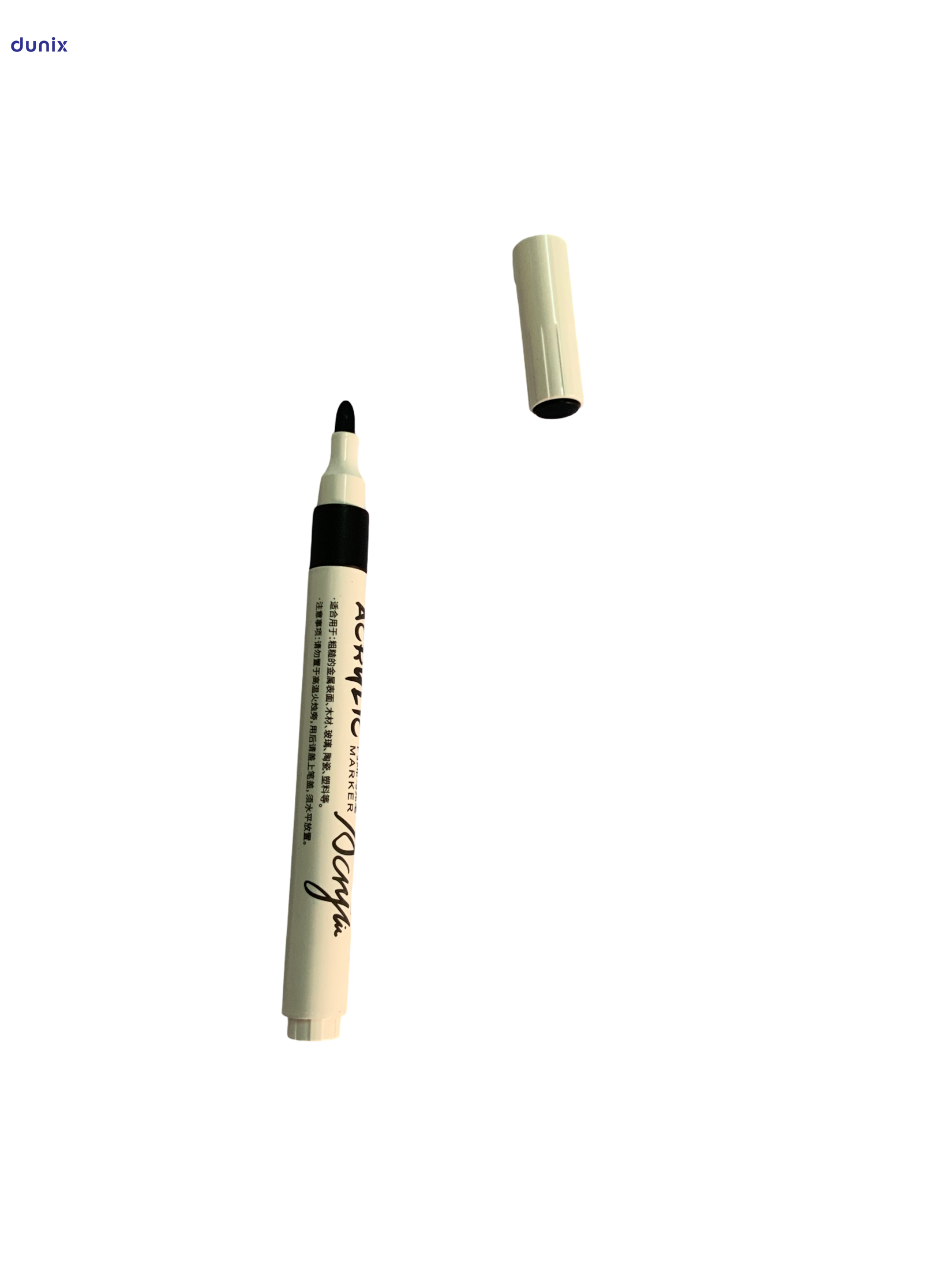 Guangbo H02248 Acrylic Marker 12 Colors Set  Permanent Acrylic Paint Marker Pens