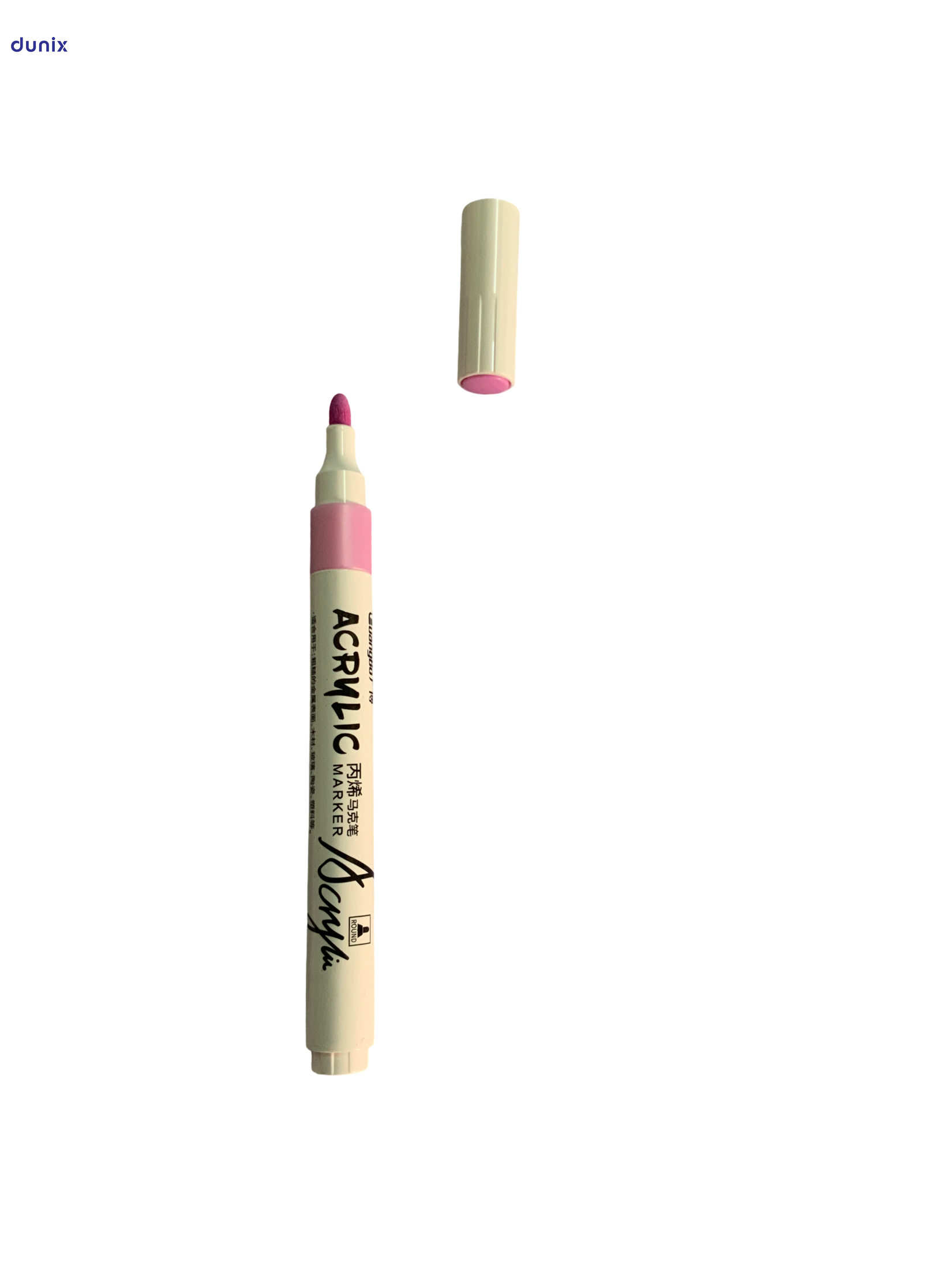 Guangbo H02248 Acrylic Marker 12 Colors Set  Permanent Acrylic Paint Marker Pens