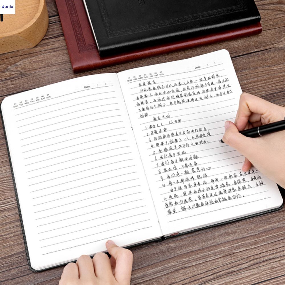 Premium B5 Hard Cover Notebook 192 Pages Notebook Classic Ruled Journal