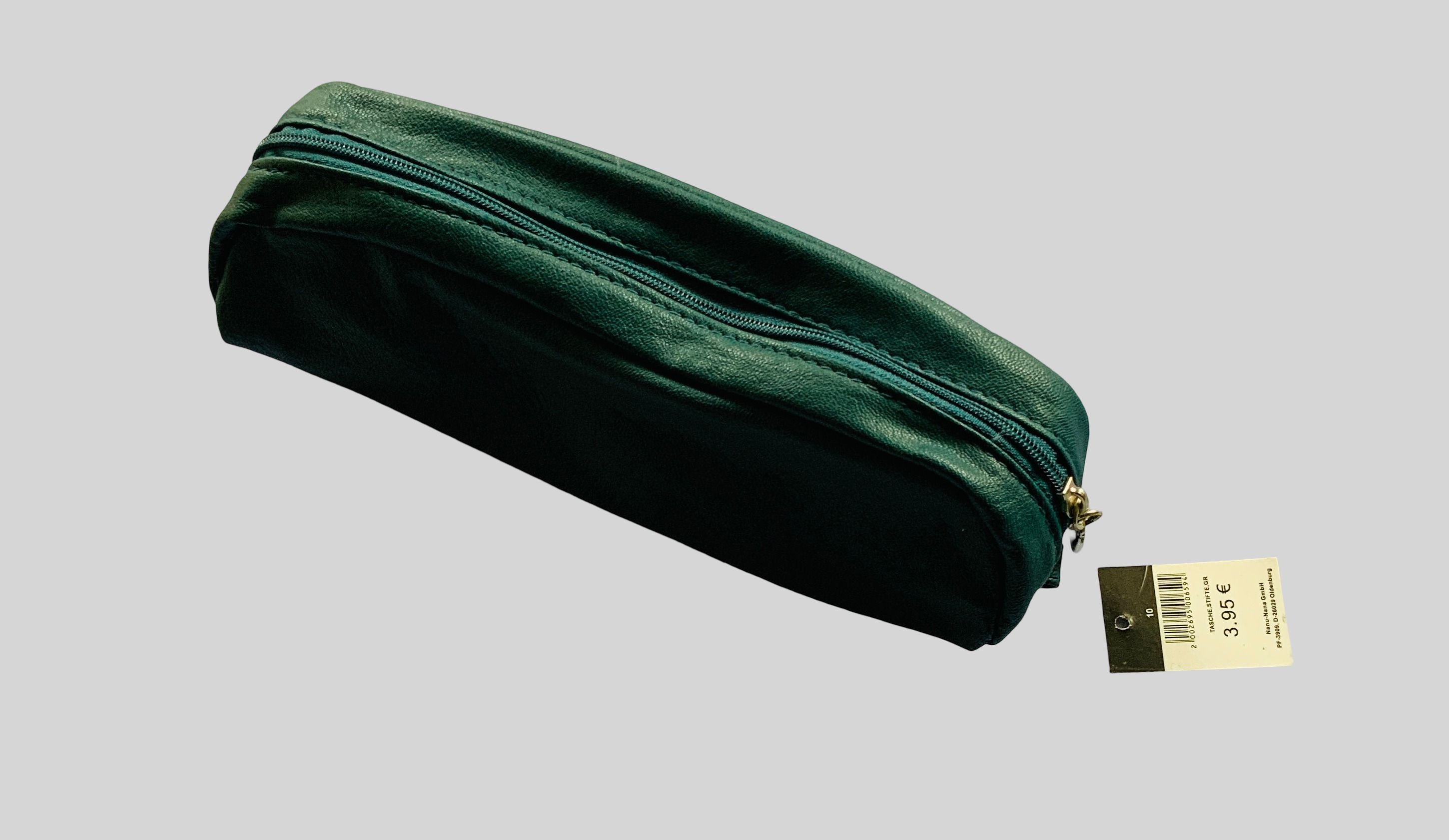 Germany-made Synthetic Leather Pencil Pouch Compact Zipper pencil case,  Good Quality stationery pouch, cute school supplies Trendy school supplies Unique gift idea