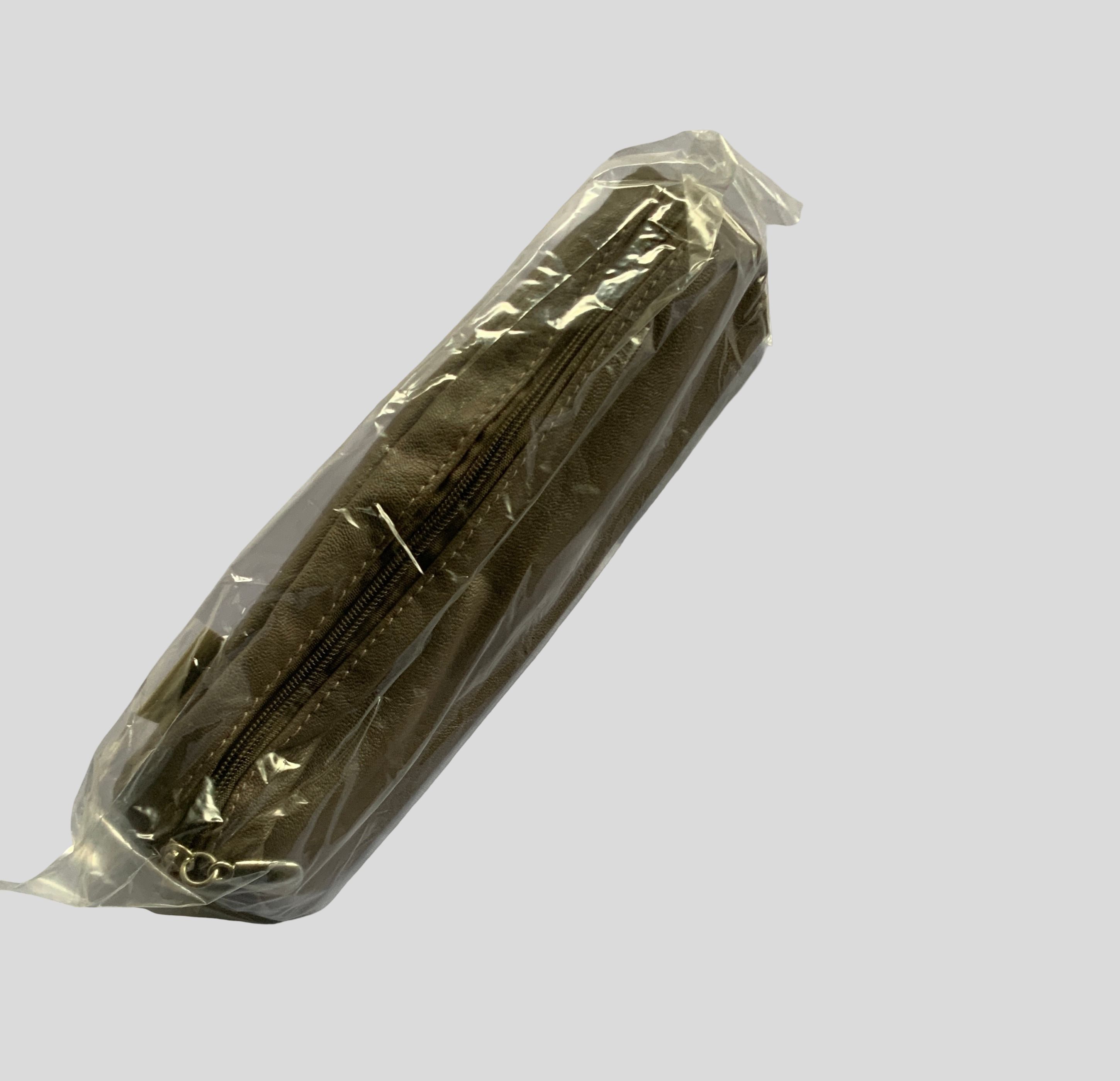 Germany-made Synthetic Leather Pencil Pouch Compact Zipper pencil case,  Good Quality stationery pouch, cute school supplies Trendy school supplies Unique gift idea