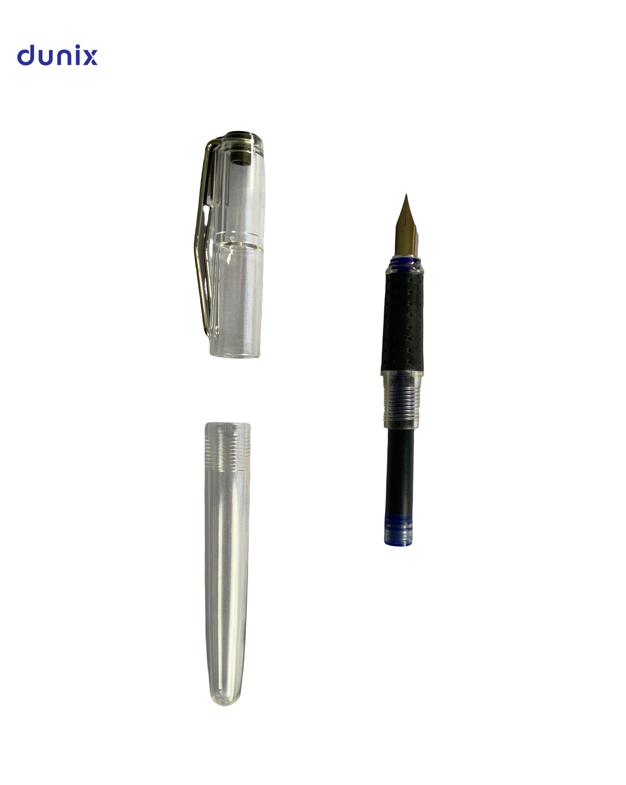 Transparent Caligraphy Fountain Pen [3.4mm Ink Compatible]