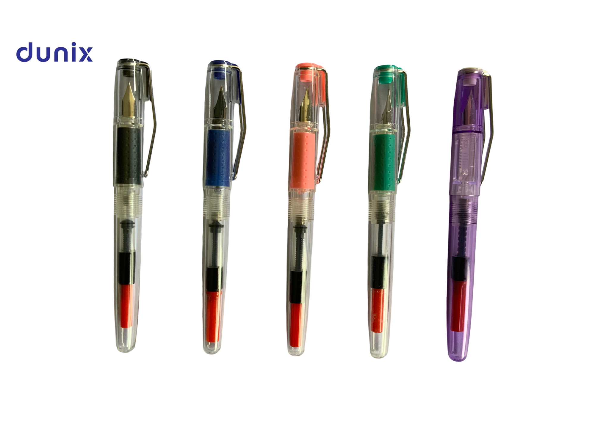 Transparent Caligraphy Fountain Pen [3.4mm Ink Compatible]