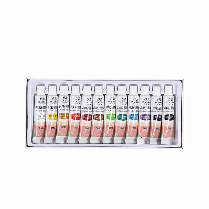 Madisi Watercolour 12 Colors Set 12pcs Watercolor 5ml Paint Tubes  Student Watercolor Set