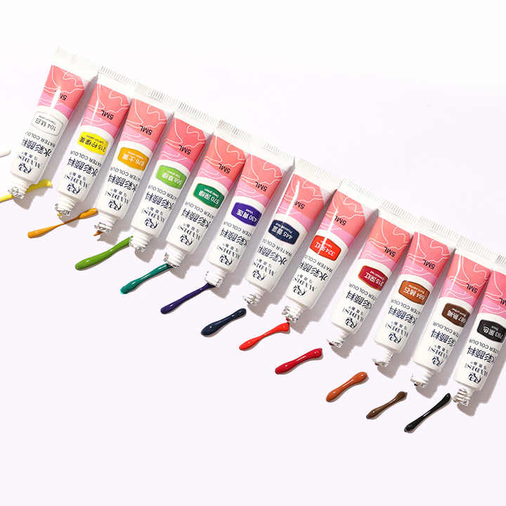 Madisi Watercolour 12 Colors Set 12pcs Watercolor 5ml Paint Tubes  Student Watercolor Set