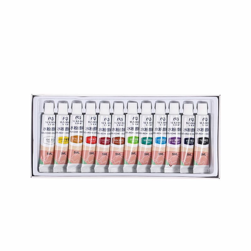 Madisi Watercolour 12 Colors Set 12pcs Watercolor 5ml Paint Tubes  Student Watercolor Set