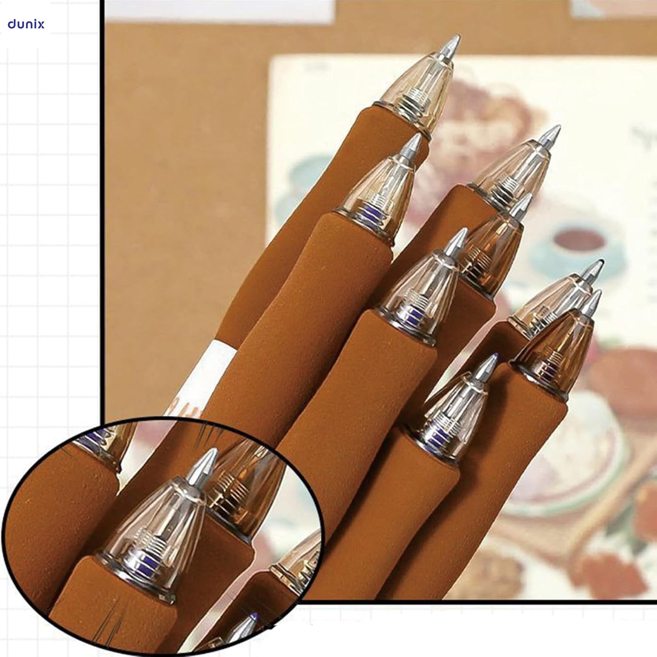 Erasable Gel Pens, Cute Retractable Gel Pens, Black Ink Pen, with Eraser Clear, Smooth Writing Comfortable to Use for Note Taking Marking Planner Crossword Puzzles