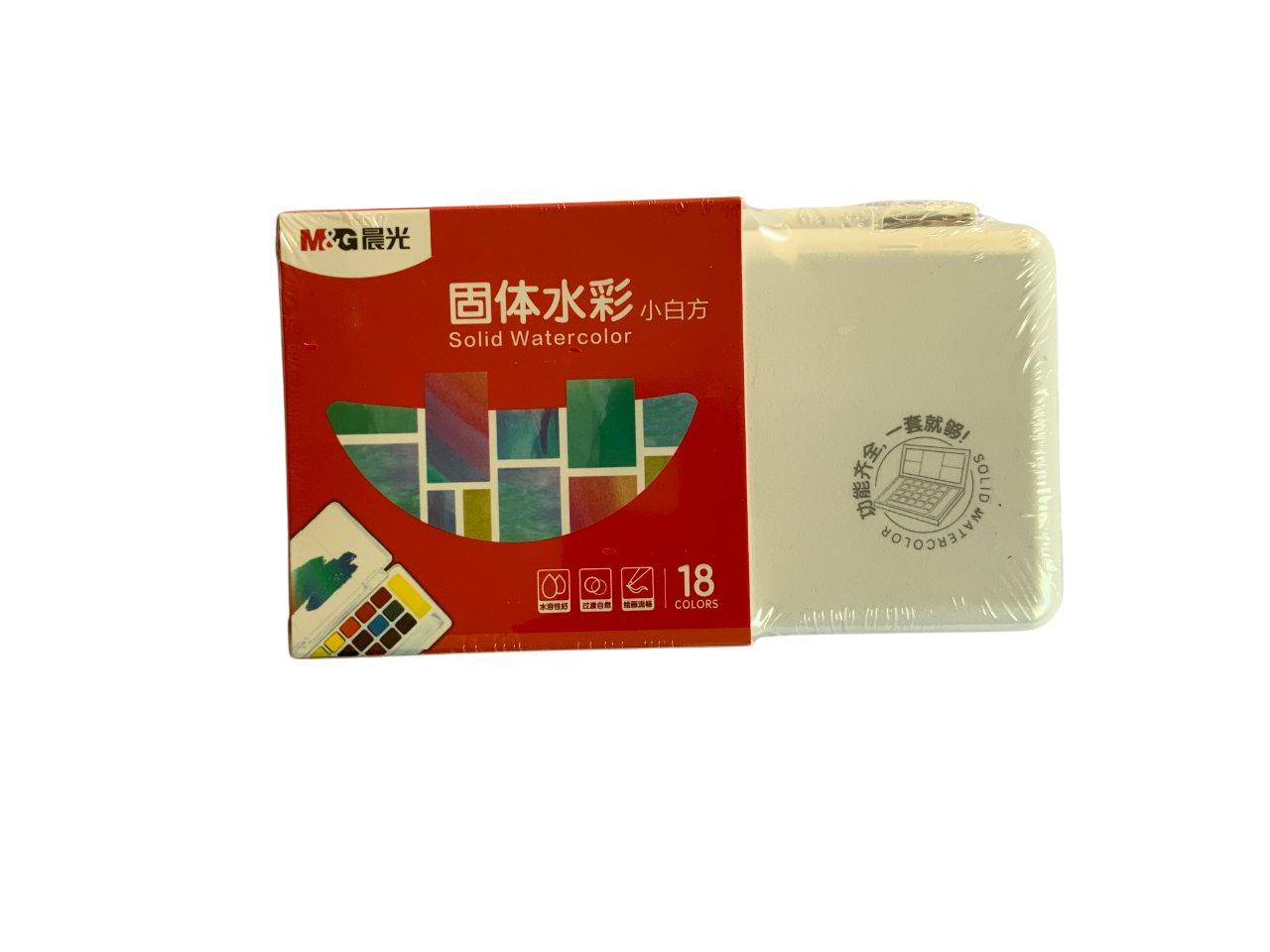 Solid Watercolor Paint Set with Brush Pen – 12/18/24/36 Colors – Portable Watercolour Kit for Artists, Students, and Beginners