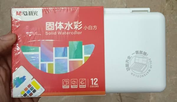 Solid Watercolor Paint Set with Brush Pen – 12/18/24/36 Colors – Portable Watercolour Kit for Artists, Students, and Beginners
