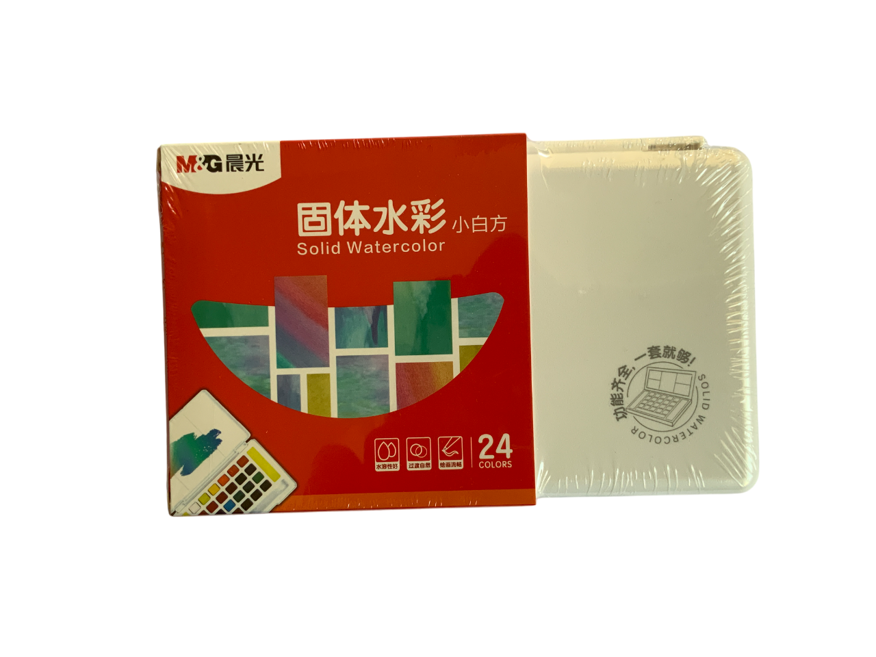Solid Watercolor Paint Set with Brush Pen – 12/18/24/36 Colors – Portable Watercolour Kit for Artists, Students, and Beginners