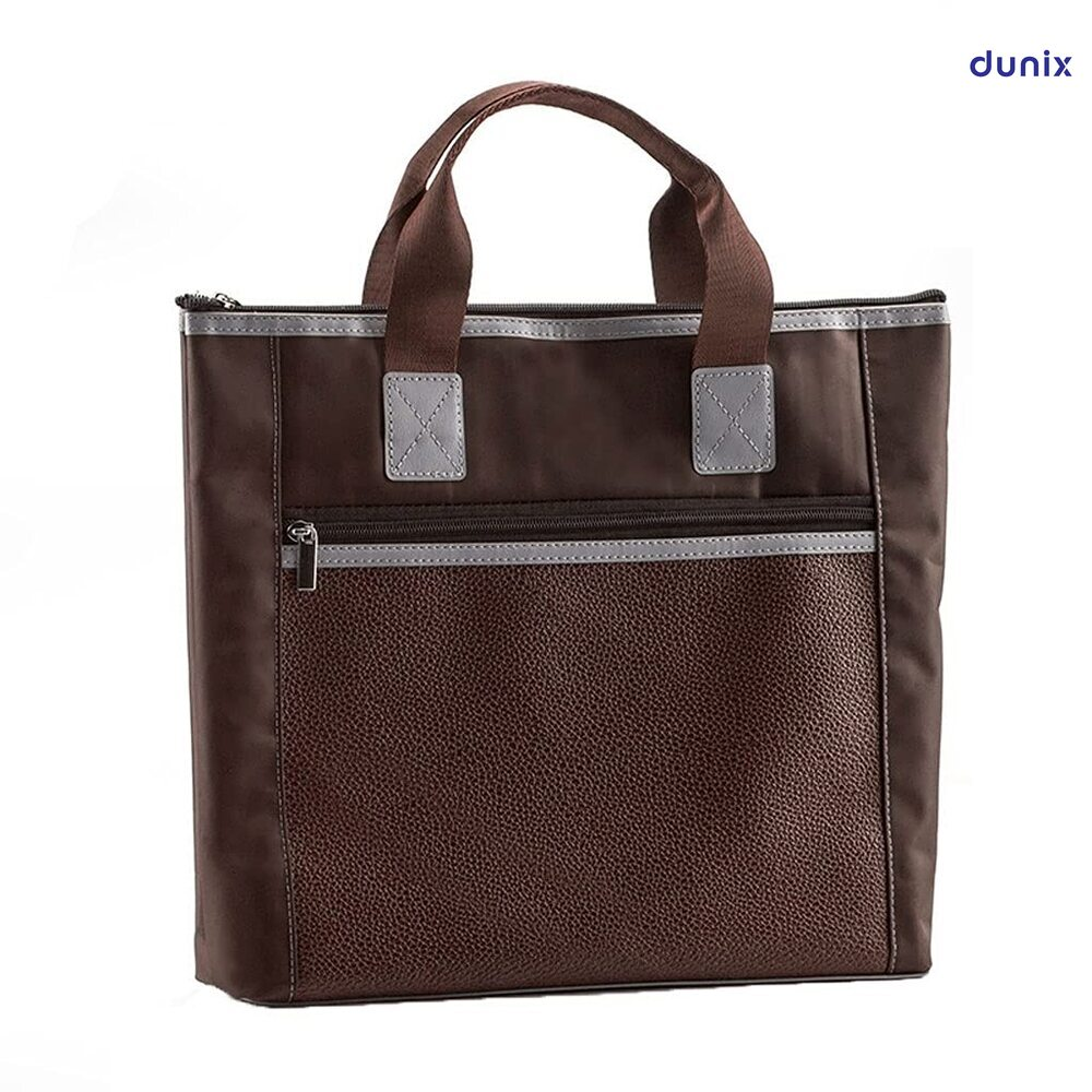 M&G Premium Multi-Pocket Oxford Document & Laptop Bag – Waterproof Office Handbag