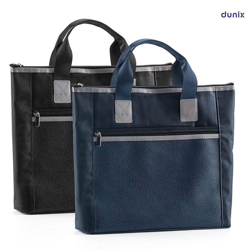 M&G Premium Multi-Pocket Oxford Document & Laptop Bag – Waterproof Office Handbag