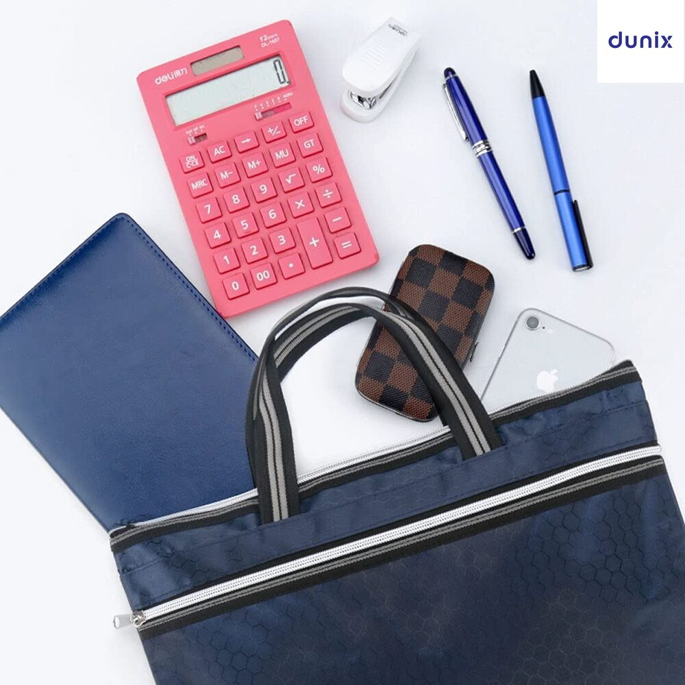 M&G Premium Multi-Pocket Oxford Document & Laptop Bag – Waterproof Office Handbag