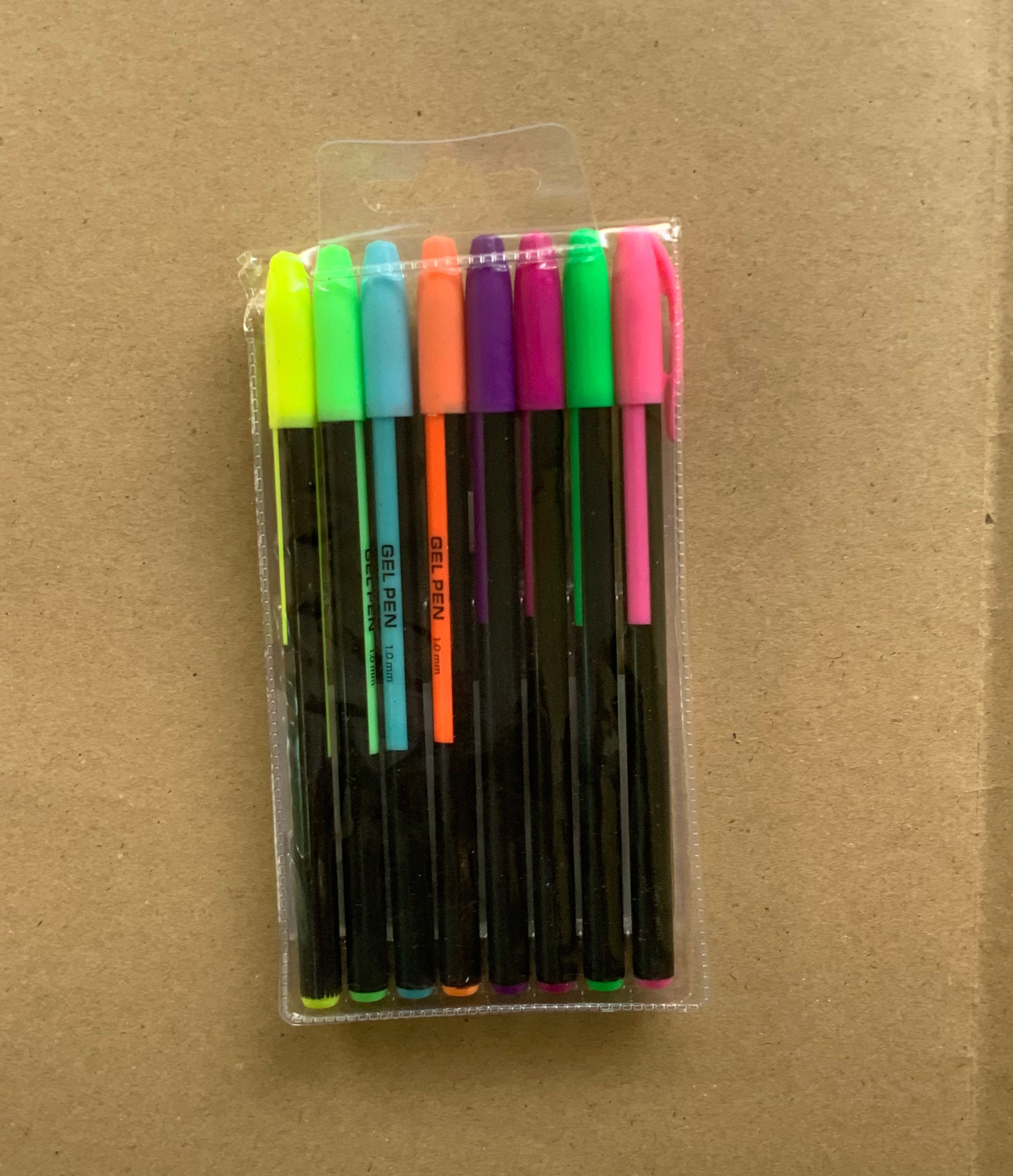 8 PCS Dunix Fluorescent Gel Pen Neon Gel Ink Pen Set