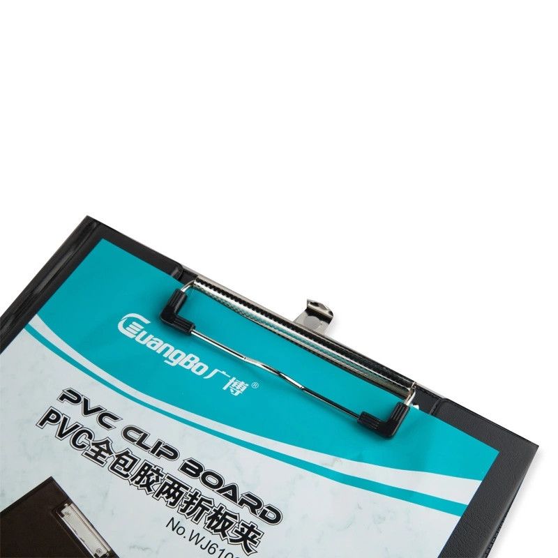 Guangbo WJ6109 A4 Size Clipboard – Strong Plastic Board with Metal Clip for Office, School & Exam Use