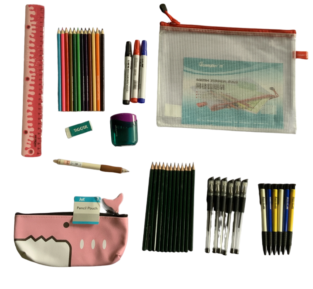 Dunix Student Back-to-School Essentials Kit  All-in-One Study Supplies Pack  Complete School Stationery Set