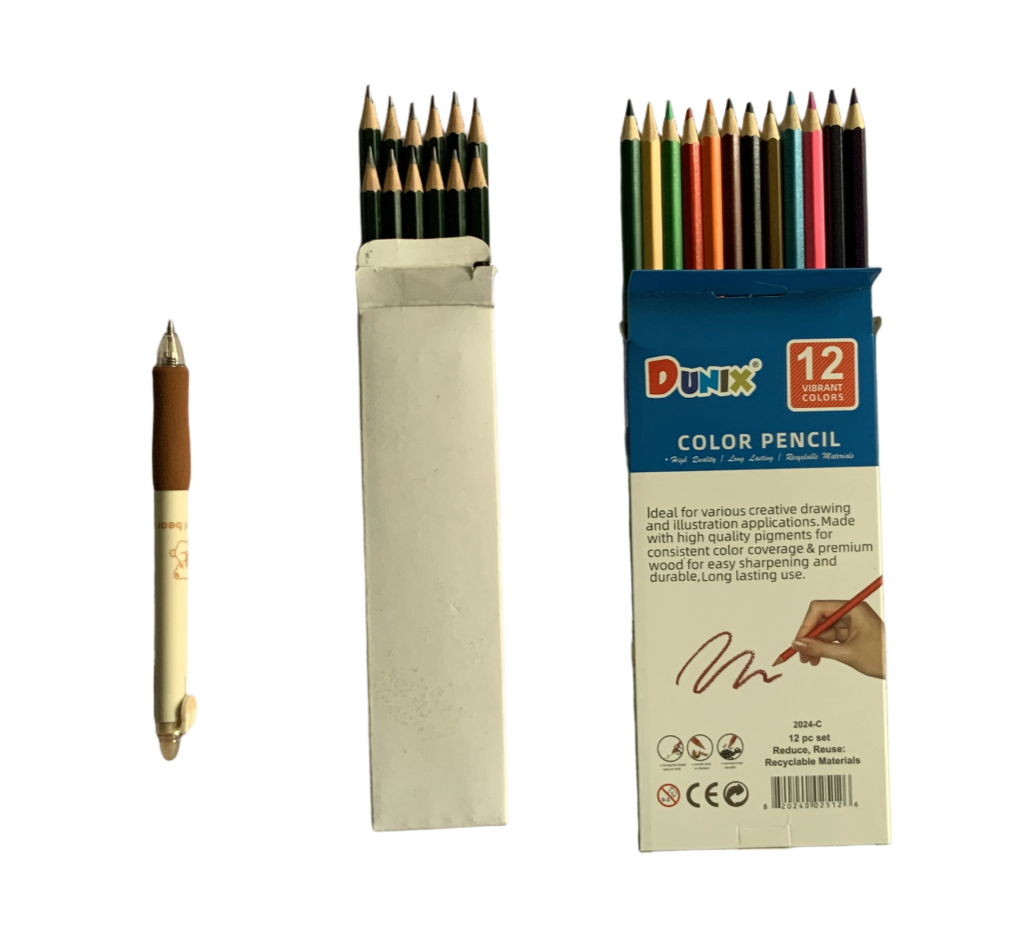 Dunix Student Back-to-School Essentials Kit  All-in-One Study Supplies Pack  Complete School Stationery Set