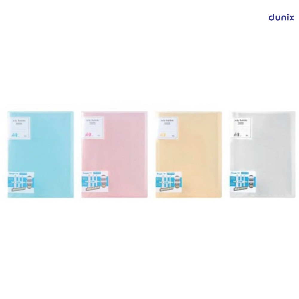 20 Clear Pockets A4 Display Book – GuangBo A30002 File Organizer Jelly Bubble Document Folder