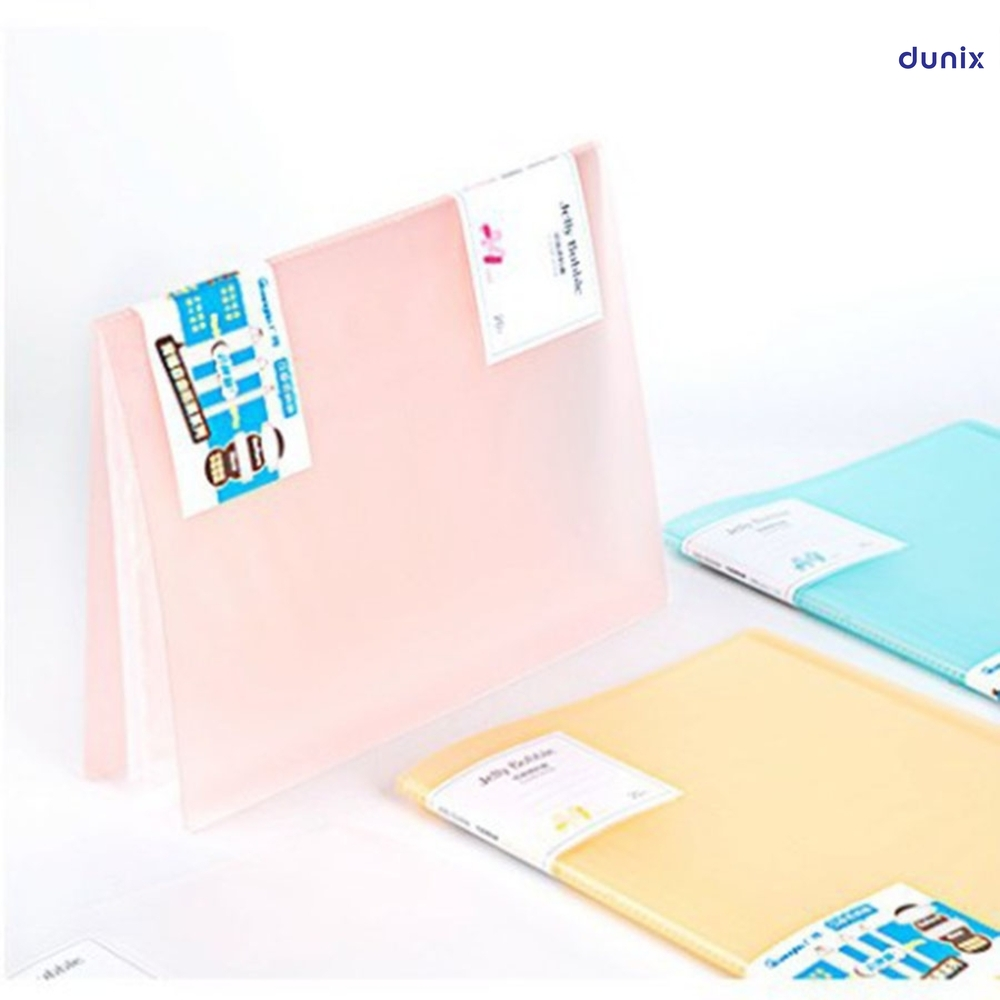 20 Clear Pockets A4 Display Book – GuangBo A30002 File Organizer Jelly Bubble Document Folder