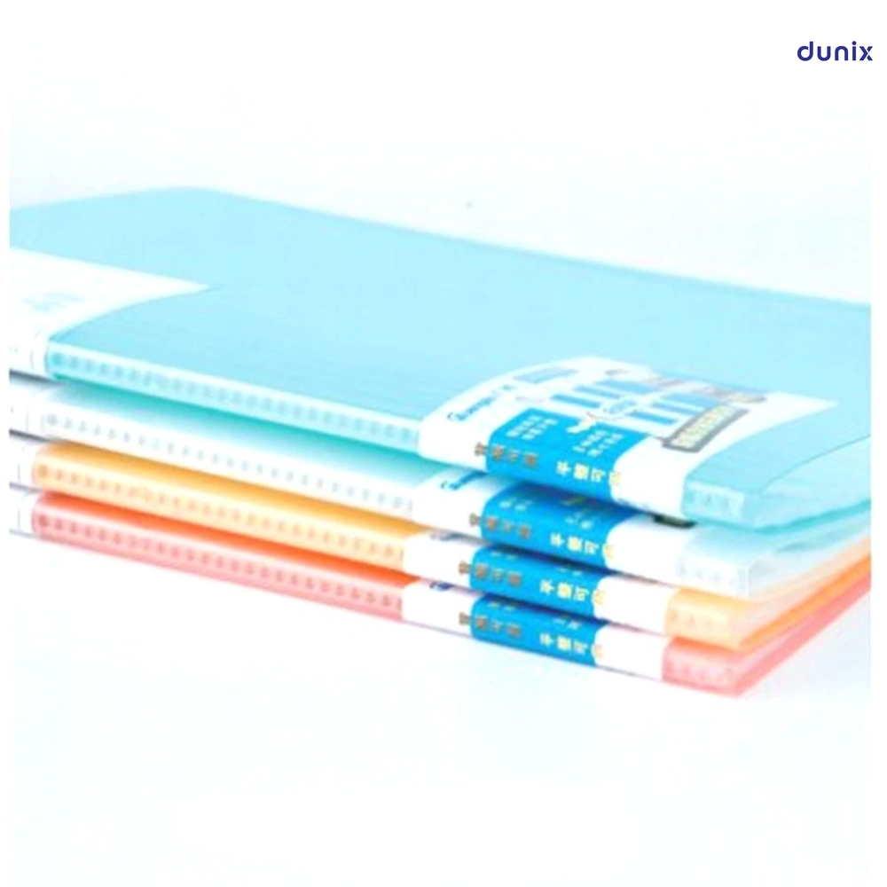 20 Clear Pockets A4 Display Book – GuangBo A30002 File Organizer Jelly Bubble Document Folder