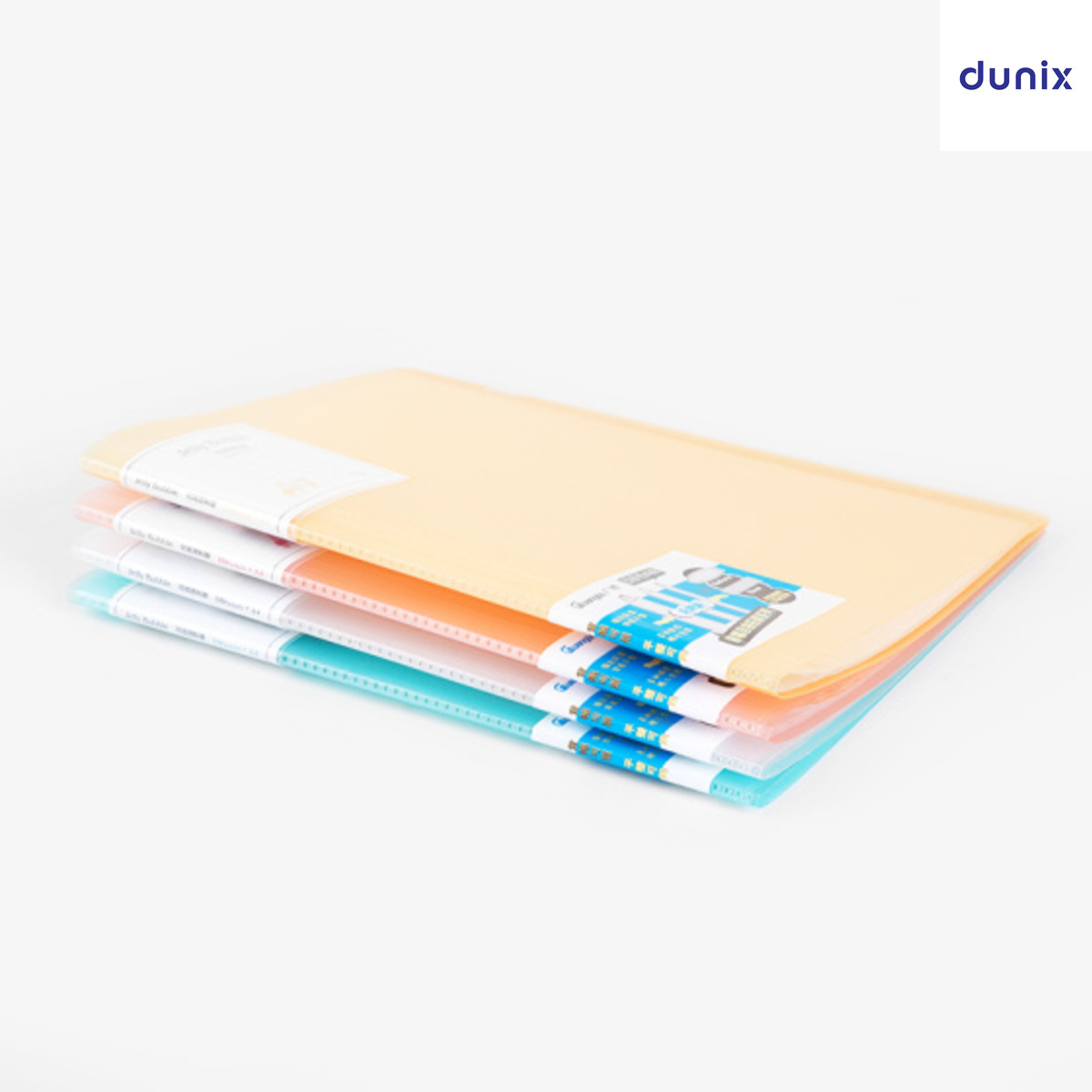 Clear Pockets A4 Display Book – GuangBo A30002 File Organizer Jelly Bubble Document Folder