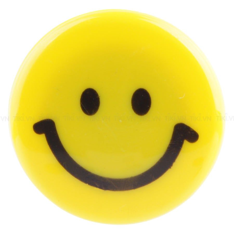 Guangbo CD2107 Smile Face Magnetic Button Set – 6pcs, 30mm Refrigerator/Whiteboard Magnets