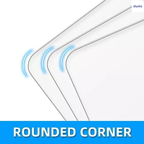 Transparent Flexible Exam Pad – Flexible Writing Board with Ruler Edge Clear Clipboard for Students A4 Size Acrylic Board