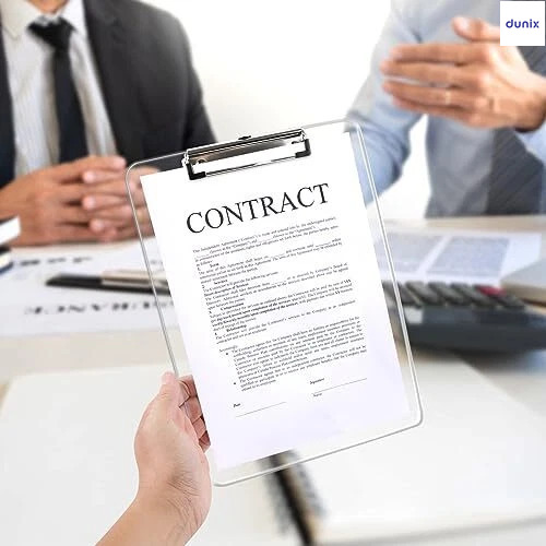 Transparent Flexible Exam Pad – Flexible Writing Board with Ruler Edge Clear Clipboard for Students A4 Size Acrylic Board