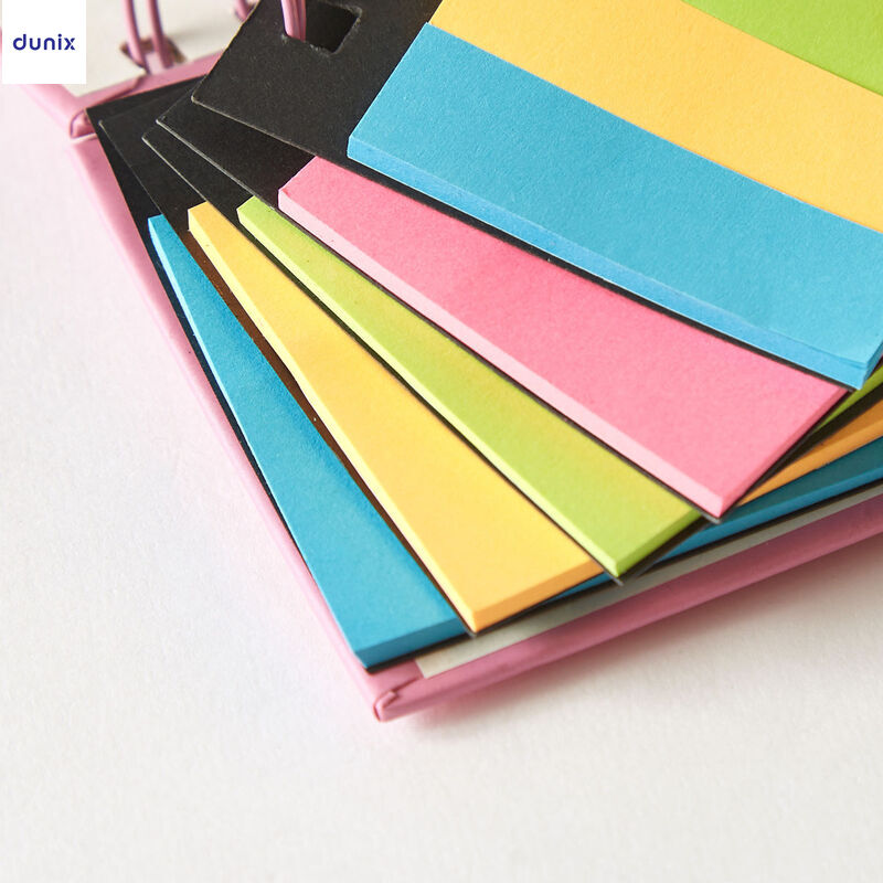 ANKO Spiral Bound Sticky Note Pad – Cute Designs (Pug, Unicorn, Rainbow) – Colored Memo Pad Set