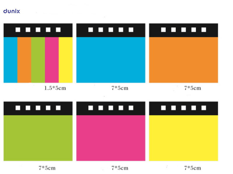 ANKO Spiral Bound Sticky Note Pad – Cute Designs (Pug, Unicorn, Rainbow) – Colored Memo Pad Set