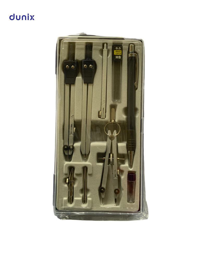 Technical Drawing Set, Mathematical & Engineering Geometry & Technical Drawing Compass Set, student stationery, school supplies, mathematical instruments,9 Piece Student Drawing & Drafting Set