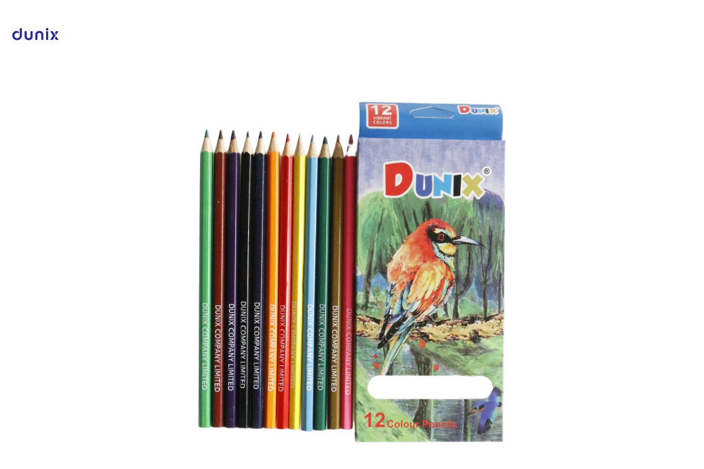 12-Color Premium Colored Pencil Set with Metal Tin Case – Vibrant Art Supplies for Students & Artists. SketchSet