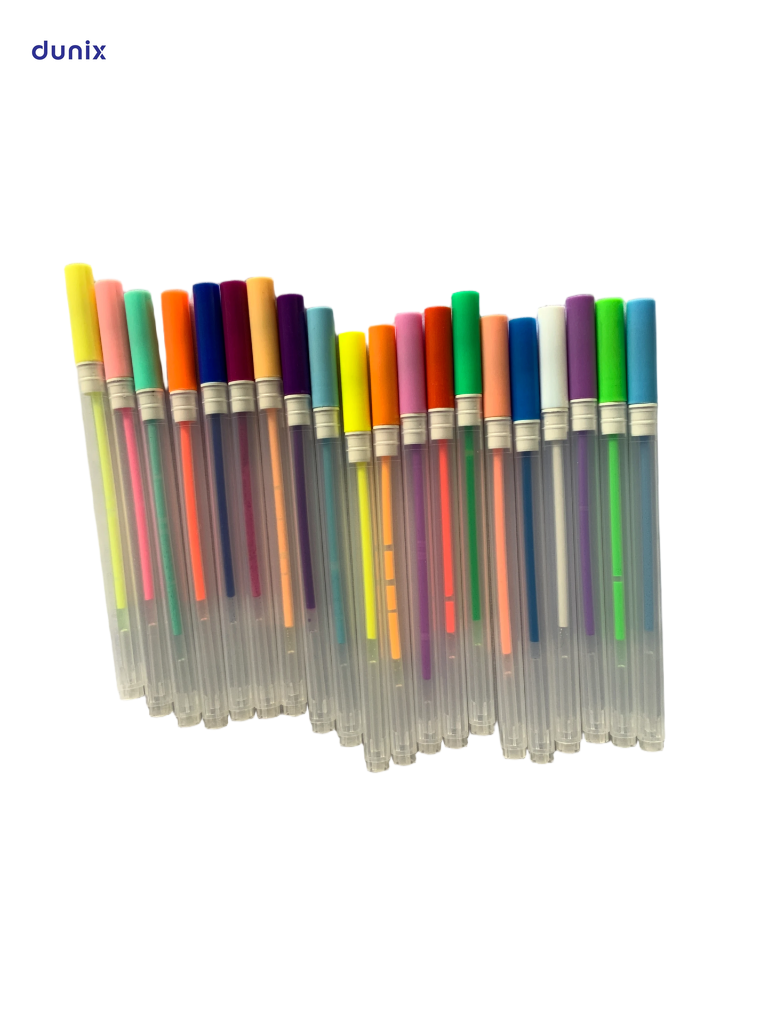 Anko 20-Color Gel Pen Set – Smooth Writing & Drawing, Assorted Pastel Ink, Non-Toxic