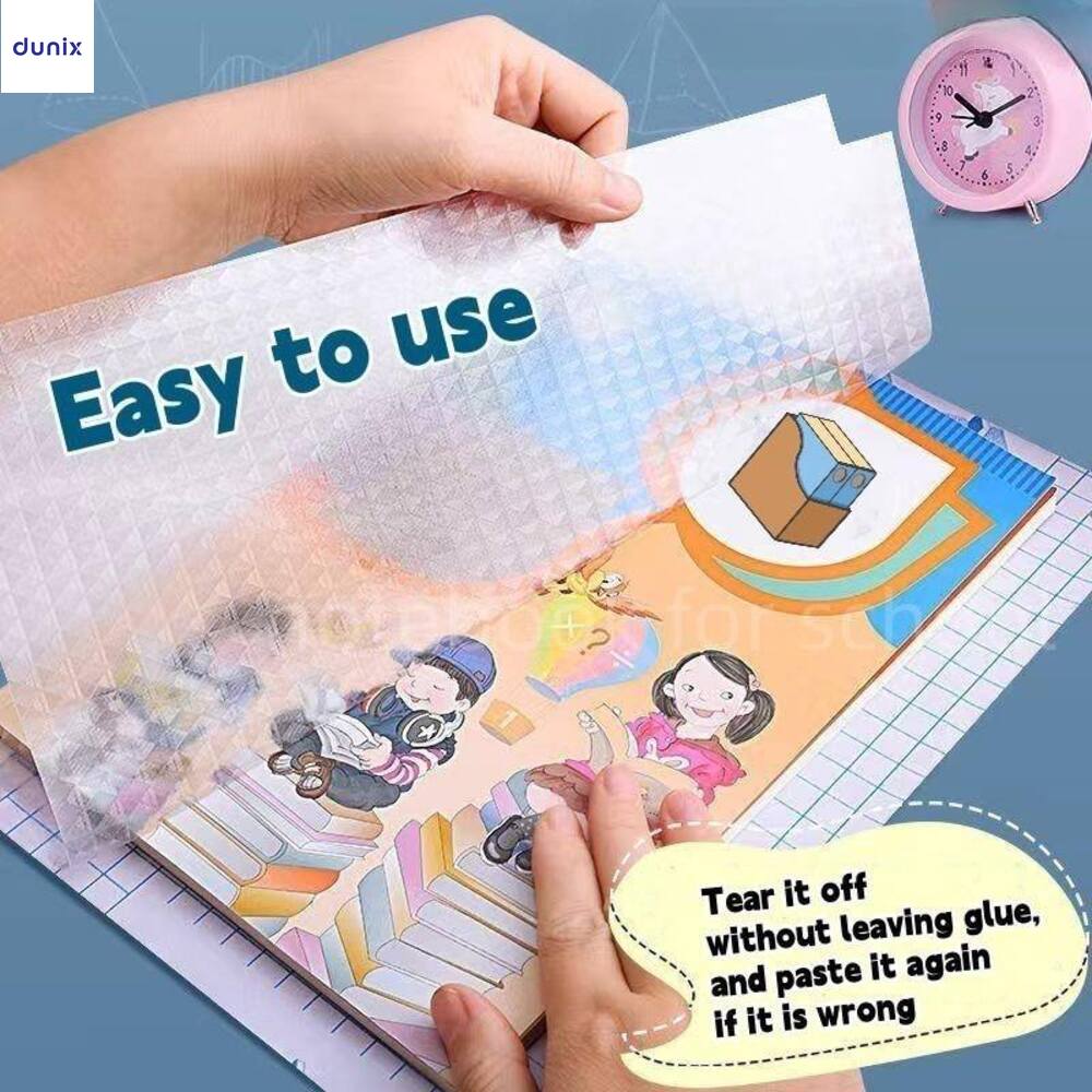 A4/ A5 GuangBo Transparent PVC Book Cover ,Waterproof, Durable Protective Wrap for Books & Notebooks