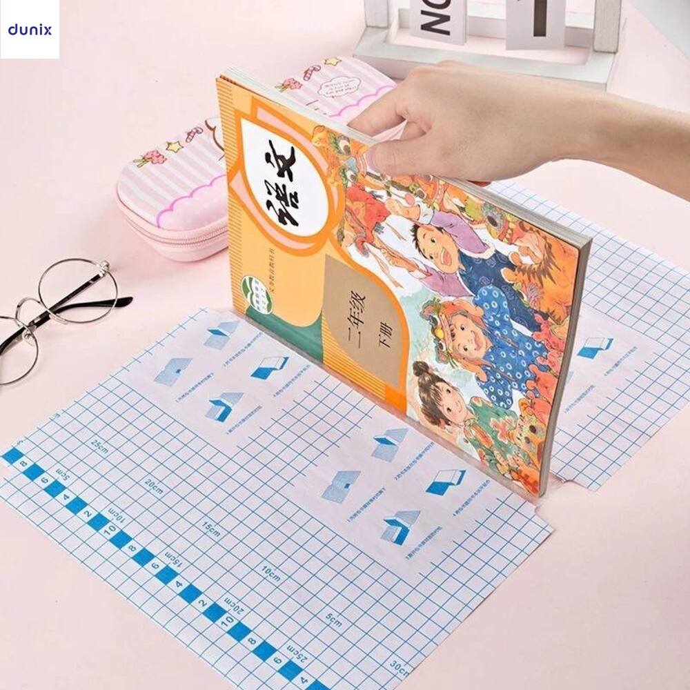 A4/ A5 GuangBo Transparent PVC Book Cover ,Waterproof, Durable Protective Wrap for Books & Notebooks