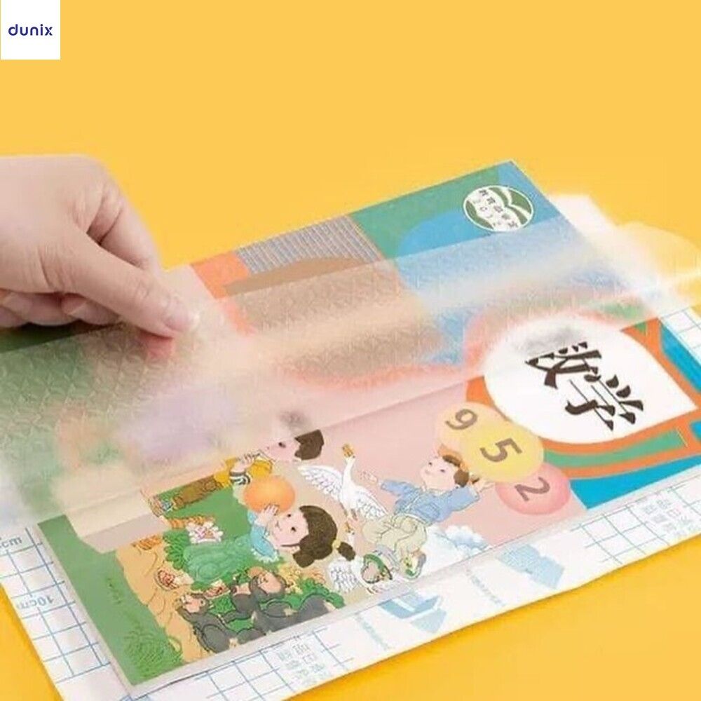 A4/ A5 GuangBo Transparent PVC Book Cover ,Waterproof, Durable Protective Wrap for Books & Notebooks