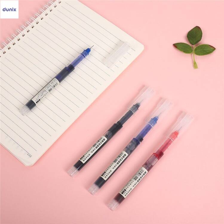Premium Transparent Barrel Smooth Writing Gel Pens – 0.5mm Fine Tip Fast-Dry Gel Ink– Black, Blue & Red Color