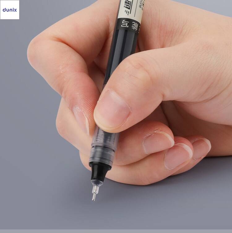 Premium Transparent Barrel Smooth Writing Gel Pens – 0.5mm Fine Tip Fast-Dry Gel Ink– Black, Blue & Red Color