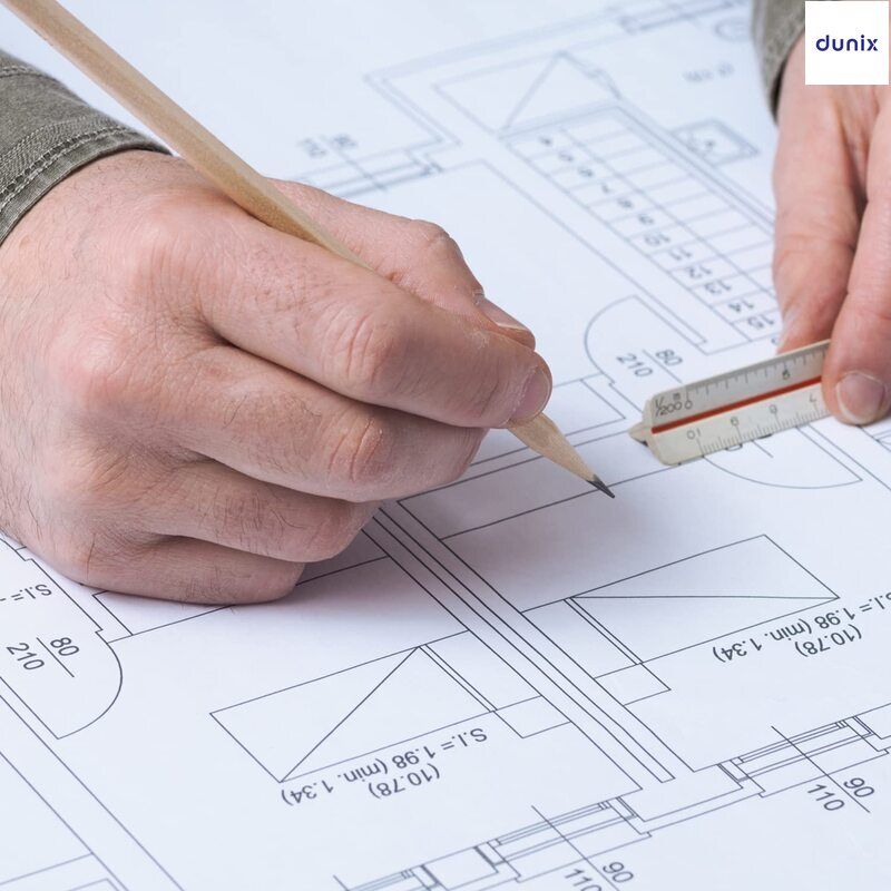 Scale Ruler, Plastic Triangular Scale, 30 cm Architecture Ruler, Triangular Ruler, Metric Scale Ruler (Scale 1:20, 1:25, 1:50, 1:75, 1:100, 1:125)