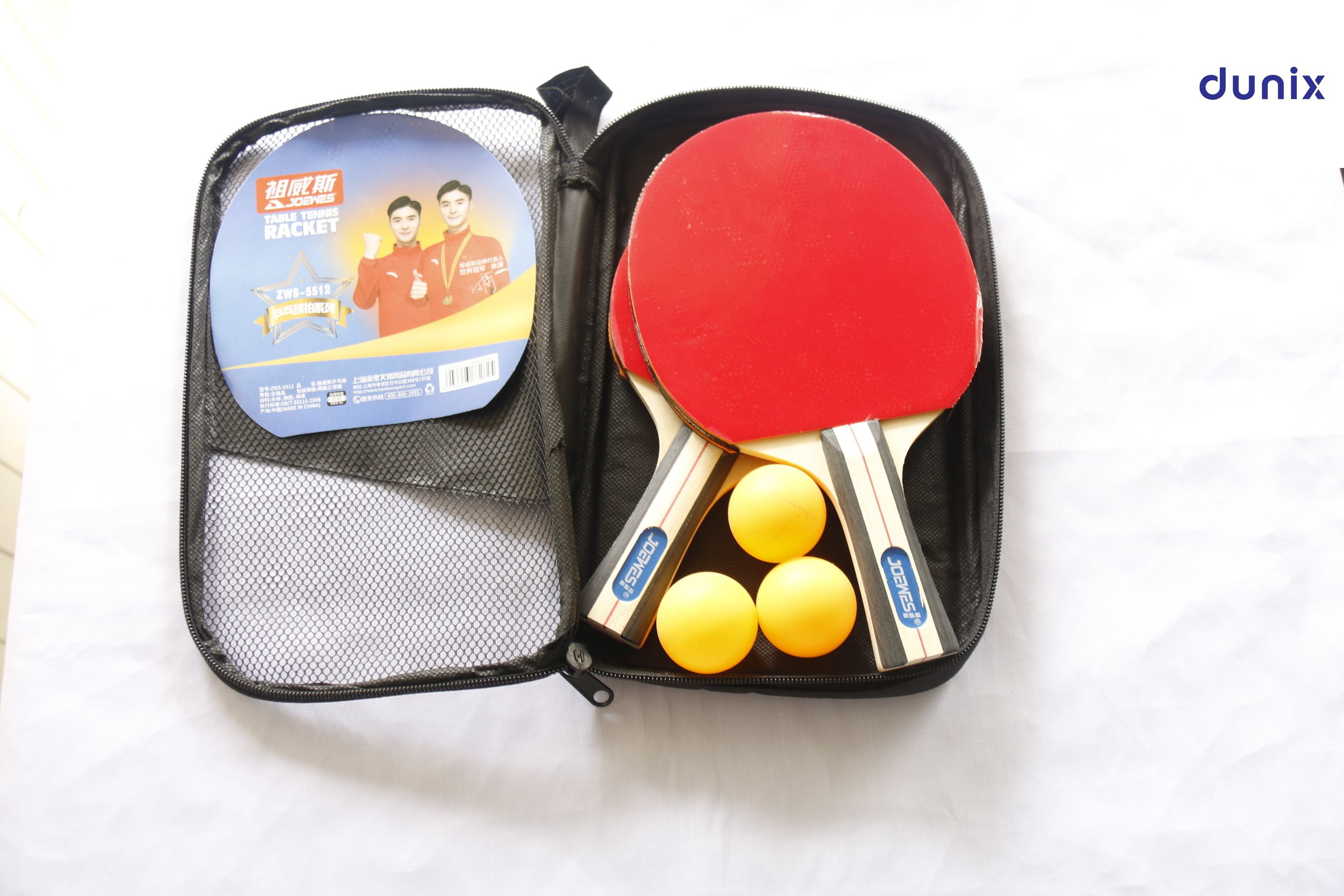 Professional Table Tennis Professional Table Tennis Set  consisting 2 Table Tennis Bats and 3 Ping Pong Balls Set – 2 Rackets + 3 Balls + Carrying Case | Ping Pong Paddle Set