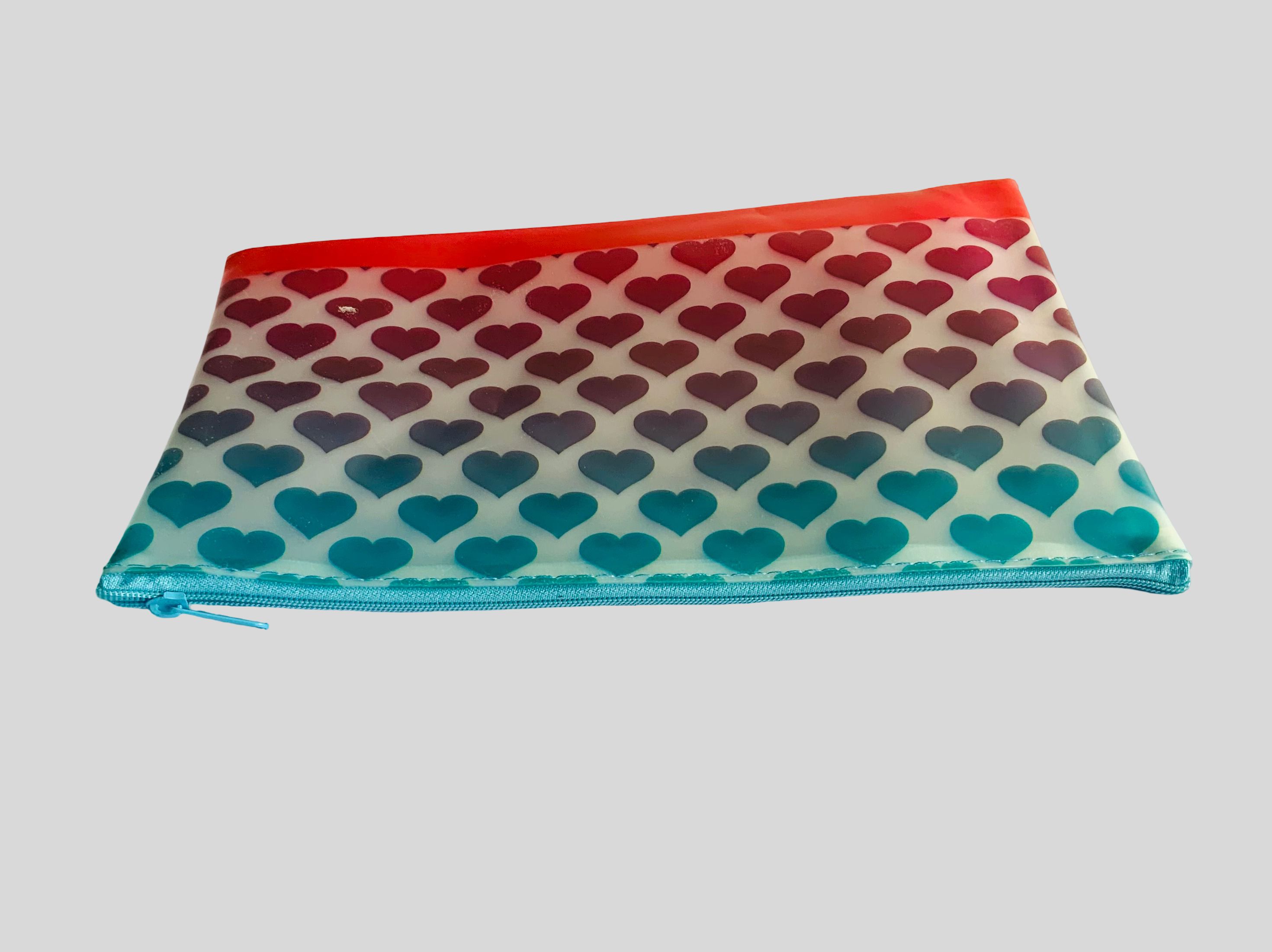 PVC A5 Zipper Pouch Waterproof Stationery Pouch Transparent Document Bag