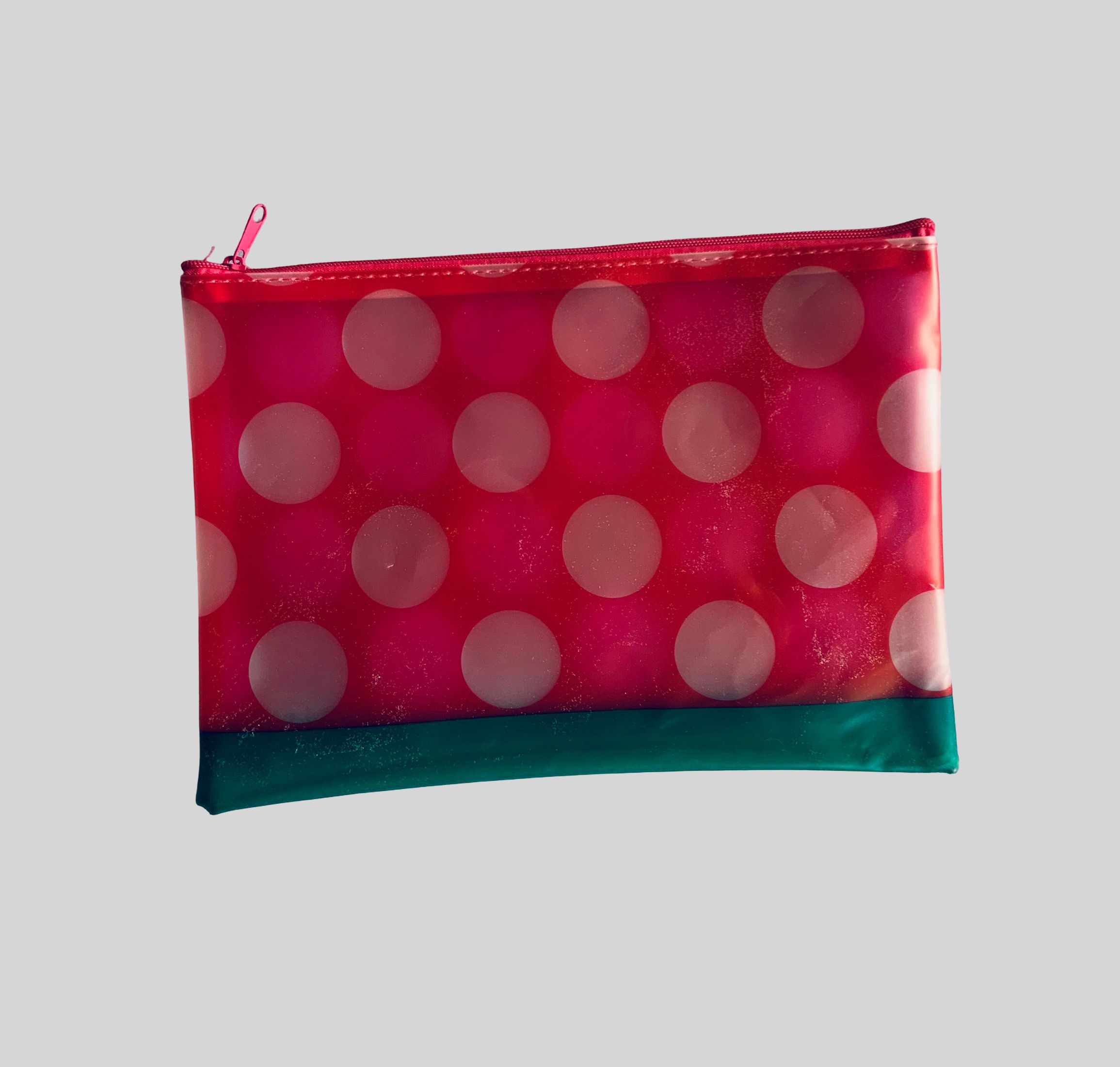 PVC A5 Zipper Pouch Waterproof Stationery Pouch Transparent Document Bag