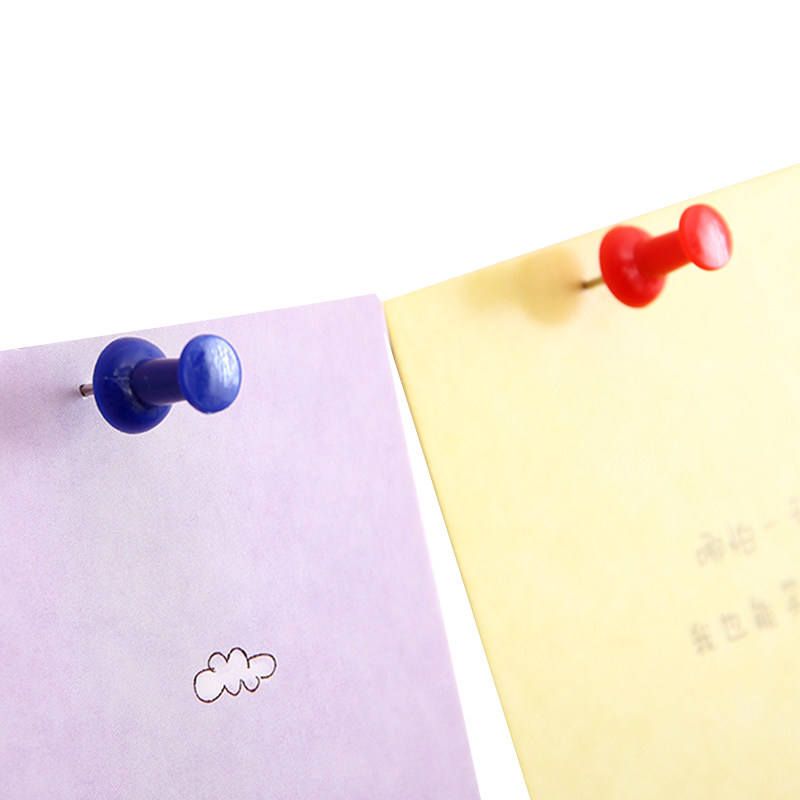 35pcs Multi-Color Push Pins  Colored Push Pins Set Thumb Tacks/Map Pins 35 Pack  Multi-Color Notice Board Pins