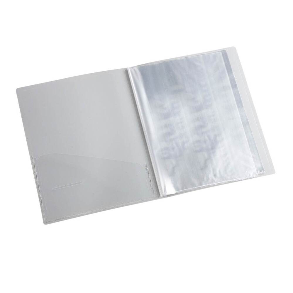 A4 Display Book 40 Pockets | Clear File Folder | Plastic Presentation File | Office & School Display Folder