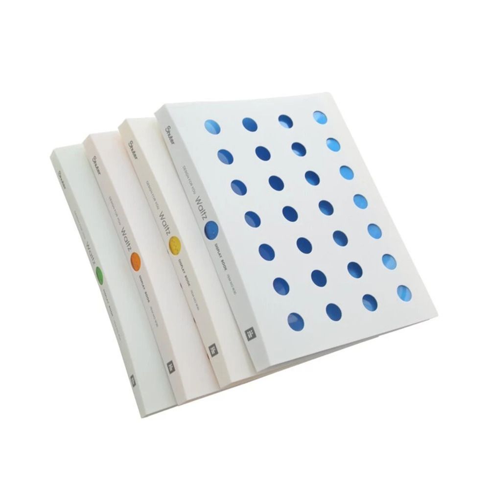 A4 Display Book 40 Pockets | Clear File Folder | Plastic Presentation File | Office & School Display Folder
