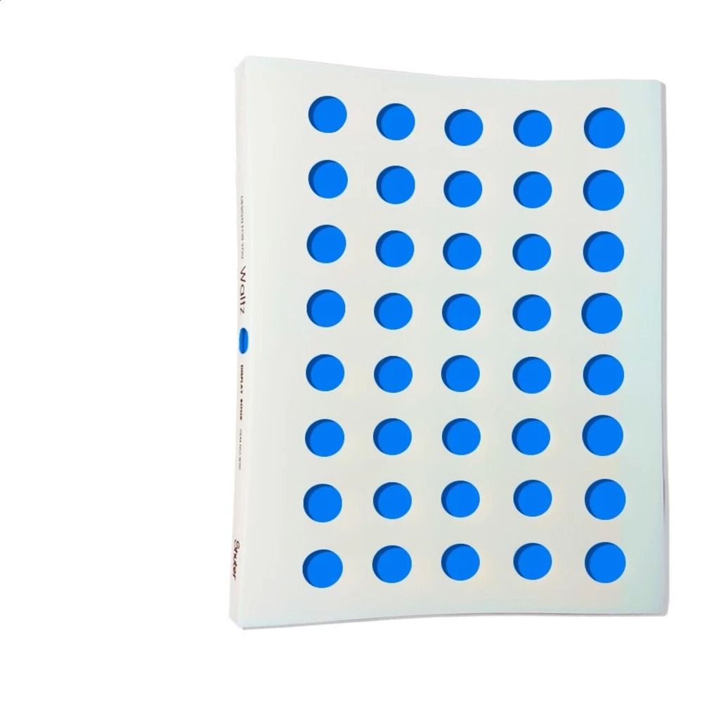 A4 Display Book 40 Pockets | Clear File Folder | Plastic Presentation File | Office & School Display Folder
